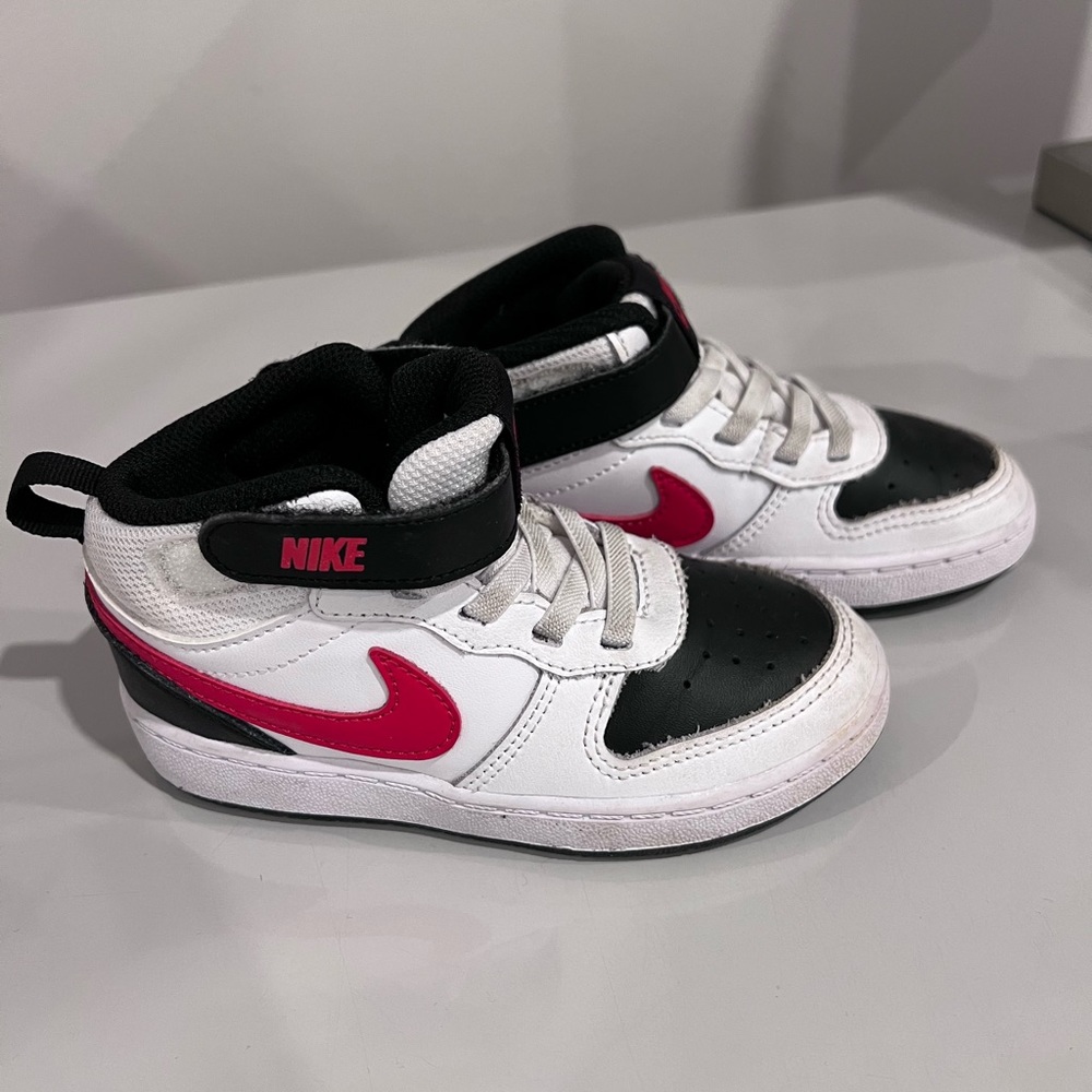 Nike-Court Borough Mid Basketball Shoe - Kids'